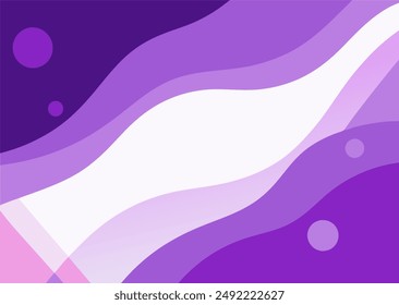 Lilac color abstract background with fluid shapes and gradients, perfect for modern designs.