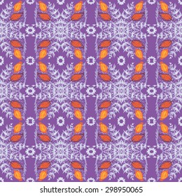 Lilac day. Vector artwork. 