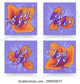 Lilac day. Vector artwork. 