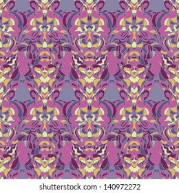 lilac ethnic pattern