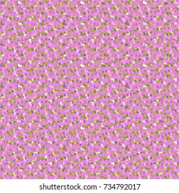 Lilac flecked background. Print for textile. Abstract vector.