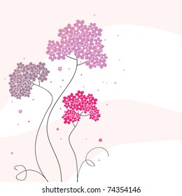 Lilac-Blumen