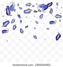 Lilac Leaf Organic Vector White Transparent Background Plant. Tree Leaves Concept. Violaceous Foliage Motion Wallpaper. Iris Falling Poster.