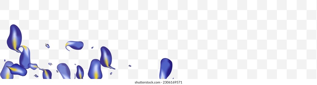 Lilac Leaves Spring Vector White Transparent Panoramic Background Backdrop. Motion Leaf Concept. Forest Foliage Fresh Branch. Iris Transparent Illustration.