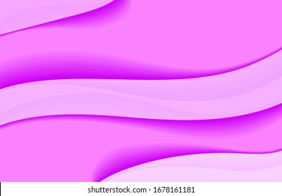 
lilac purple background, five waves