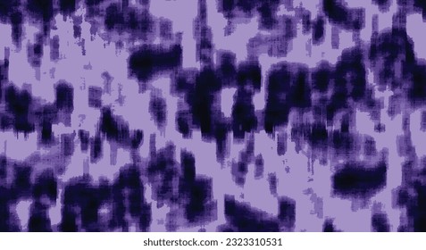 Color violeta de Lilac Vector de dos tonalidades de crecimiento silvestre trópico de verano pintura sin fisuras con silueta de ramas de flores exóticas. Flores de moda para textiles, papel pintado, ropa de cama, diseño floral,