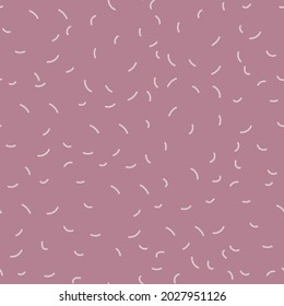 Lilac seamless pattern with lines