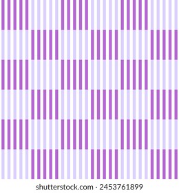 Lilac stripes seamless pattern. Modern purple abstract background design for wallpaper, fabric, wrapping paper.