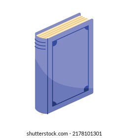 lilac text book closed icon