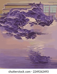 lilac texture abstraction background  eps10