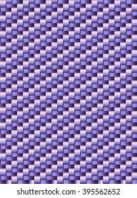 Lilac weave plastic pattern texture, geometric seamless background vector