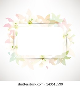 lilies background