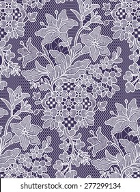 Lilies Seamless Pattern Lace.