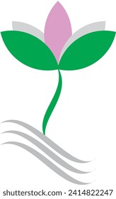 ES UN ICONO EPS DE FLORES DE LILE 