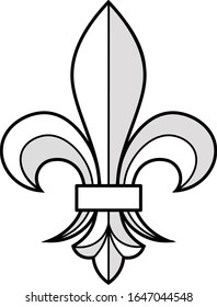 A lily (or fleur-de-lis) was used as a coat of arms in mediaeval Europe,ranging from France, to Bosnia, In religious and heraldic traditions it symbolises chastity, purity, faith, wisdom and chivarly.