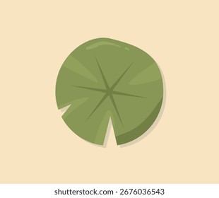Design de conceito do ícone do Lily pad