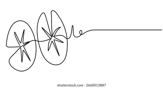  ícone de almofada de lírio desenho contínuo de uma linha, Desenhos de contorno de plantas de lírio de água em lagoa, almofadas de folha. Conjunto de folhas de lótus em estilo de esboço. Ilustração vetorial botânica isolada sobre fundo branco.