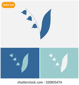 Lily of the valley. Vector illustration