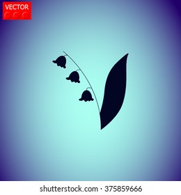 Lily of the valley. Vector illustration