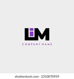 LIM initial letter monogram logo