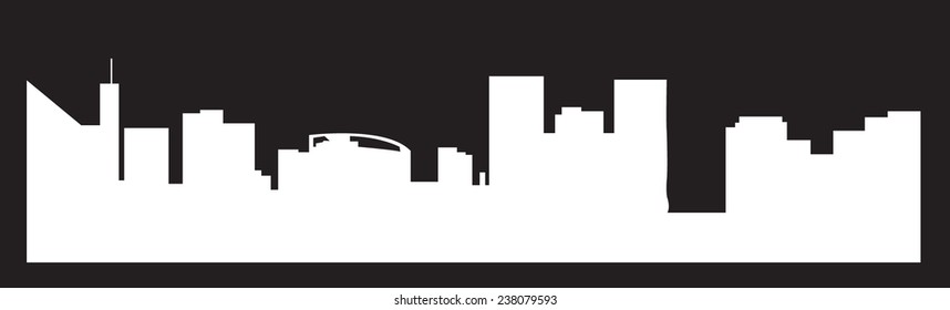 Lima, Peru (city silhouette)