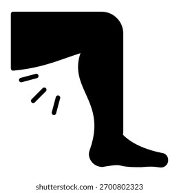 Elemento de icono de extremidad para diseño