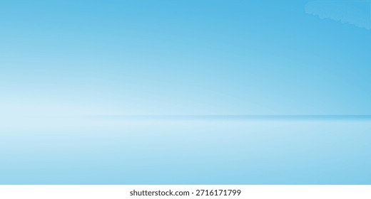 Limbo de fondo claro. Abstractas 3D telón de fondo para el gradiente del producto de arte agradable azul