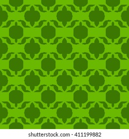 Lime abstract background, striped textured geometric seamless pattern