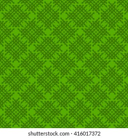 Lime abstract background, striped textured geometric seamless pattern