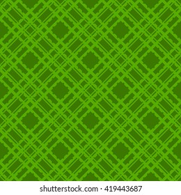 Lime abstract background, striped textured geometric seamless pattern