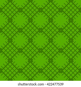 Lime abstract background, striped textured geometric seamless pattern