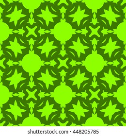 Lime abstract background, striped textured geometric seamless pattern