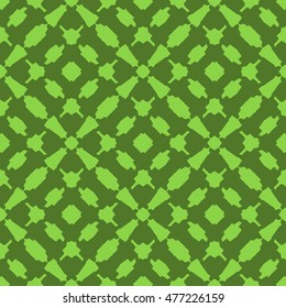 Lime abstract background, striped textured geometric seamless pattern