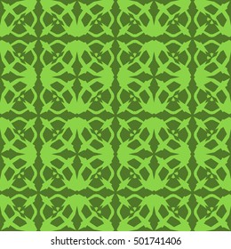 Lime abstract background, striped textured geometric seamless pattern