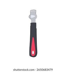 lime citrus zester cartoon. orange fruit, cooking baking, garnish flavor  sign. isolated symbol vector illustration