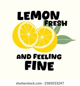 Lime fresh typography slogan design, t-shirt graphics, vector illustration