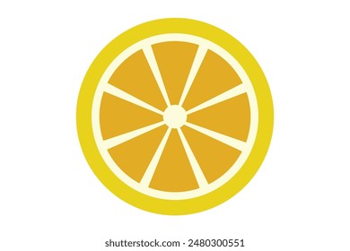Diseño de pegatina plana de fruta de lima