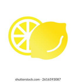 lime fruit vector, icon or logo, the design is very simple, has a yellow color, its shape is round, looks fresh, the design looks very easy, you can download our vector as you wish