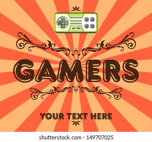 lime game console vintage