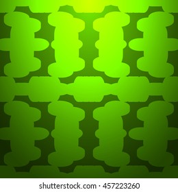 Lime gradient colors striped textured, abstract geometric pattern background