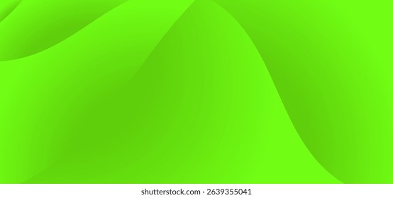 Lime green abstract wavy background - excellent for creative presentations