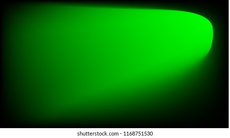 Lime green and black abstract vector background with copy space. Random mesh gradient pattern 