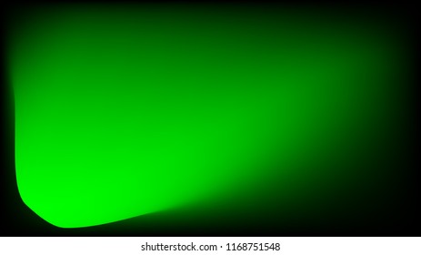Lime green and black abstract vector background with copy space. Random mesh gradient pattern 