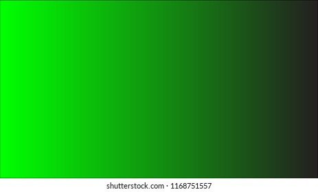 Lime green and black abstract vector background with copy space. Random mesh gradient pattern 