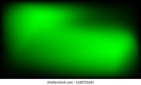 Lime green and black abstract vector background with copy space. Random mesh gradient pattern 