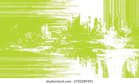 Textura grunge verde lima com fundo branco