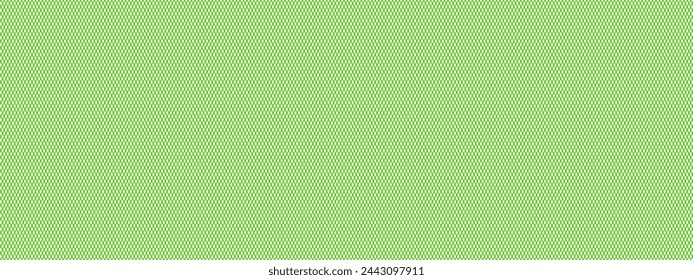 Lime green nylon mesh seamless pattern with woven texture. Synthetic jersey fabric for sportswear. Vector bg