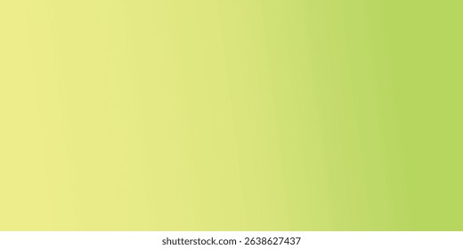 Lime Green to Soft Yellow Gradient Vector – Minimal Abstract Pastel Color Blend Design