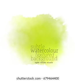 Lime Green Watercolor