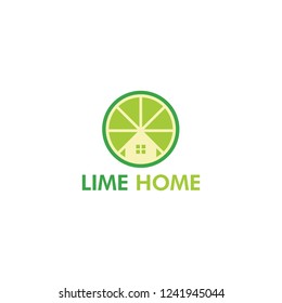 Lime Home Logo Template